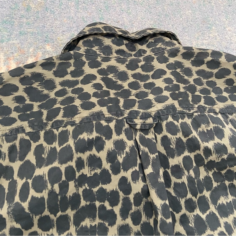 Banana Republic Leopard Print Dillon Shirt - Picture 7 of 11